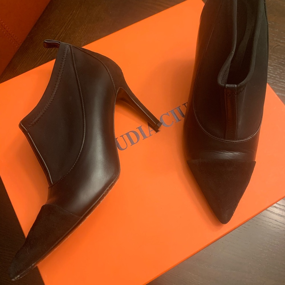 Claudia Ciuti Black Bootie